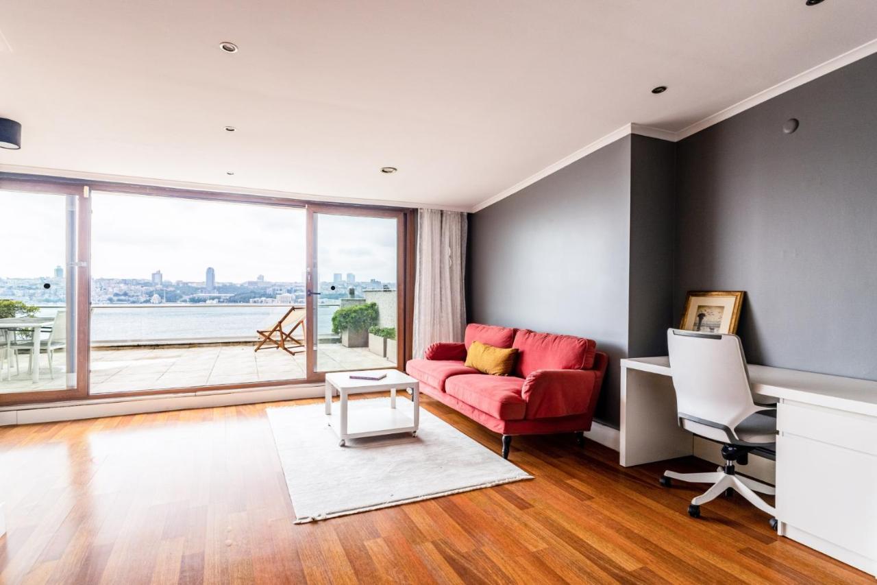Duplex Flat W Panoramic Bosphorus View And Terrace Leilighet Istanbul Eksteriør bilde