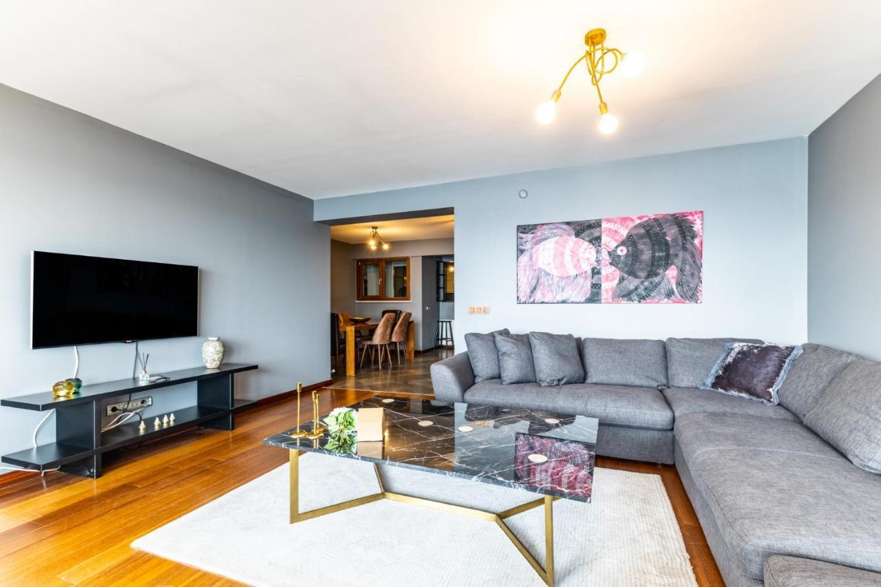 Duplex Flat W Panoramic Bosphorus View And Terrace Leilighet Istanbul Eksteriør bilde