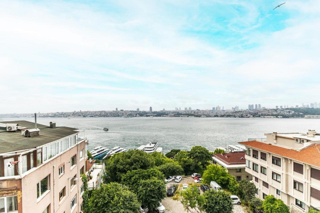 Duplex Flat W Panoramic Bosphorus View And Terrace Leilighet Istanbul Eksteriør bilde
